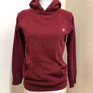 🔷🩸Element Brand Sweatshirt, Size Small. Deep Brick Red Color